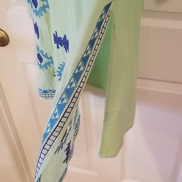 America & Beyond Embroidered Kaftan size L - Picture 6 of 12